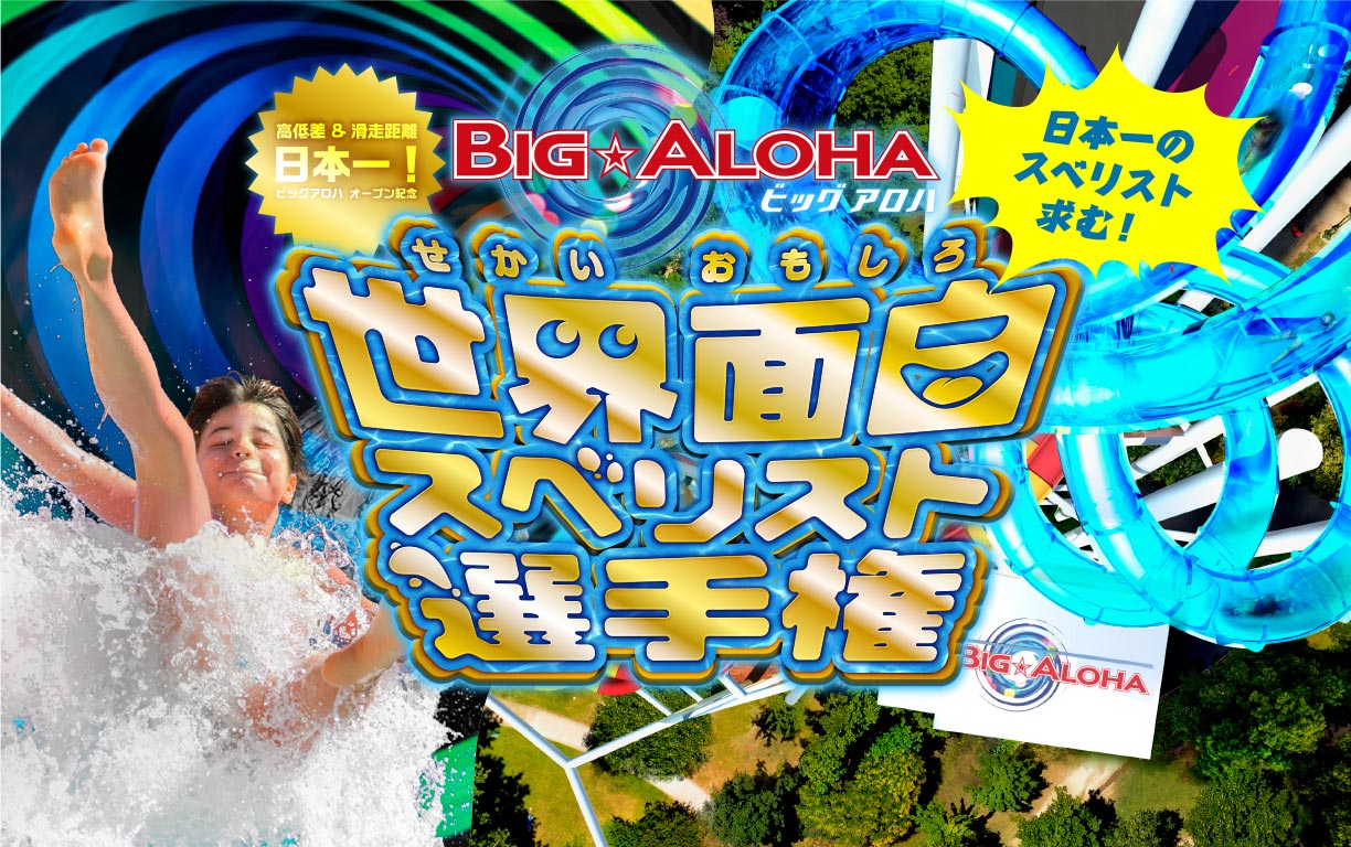 BIG ALOHA(ビッグ アロハ) 日本一のスベリスト求む